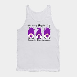 We Wear Purple For Narcissistic Abuse Awareness Tank Top